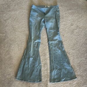 We the free Flared Blue Jeans